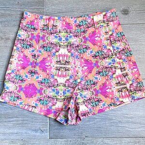 Victoria's Secret Wild Vacation Orange & Pink Shorts